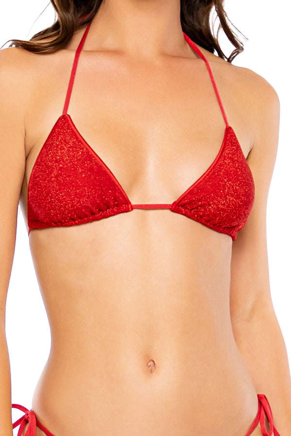 Luli Fama Stardust Triangle Top